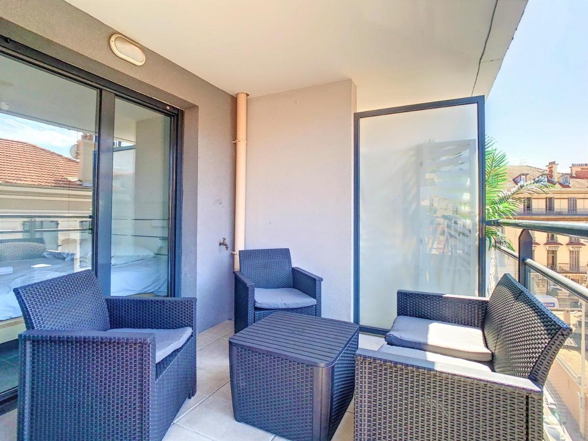 2P Cannes Centre-Ville Terrasse Екстериор снимка